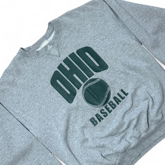 Adidas Ohio State University Baseball Team Pullover Crewneck