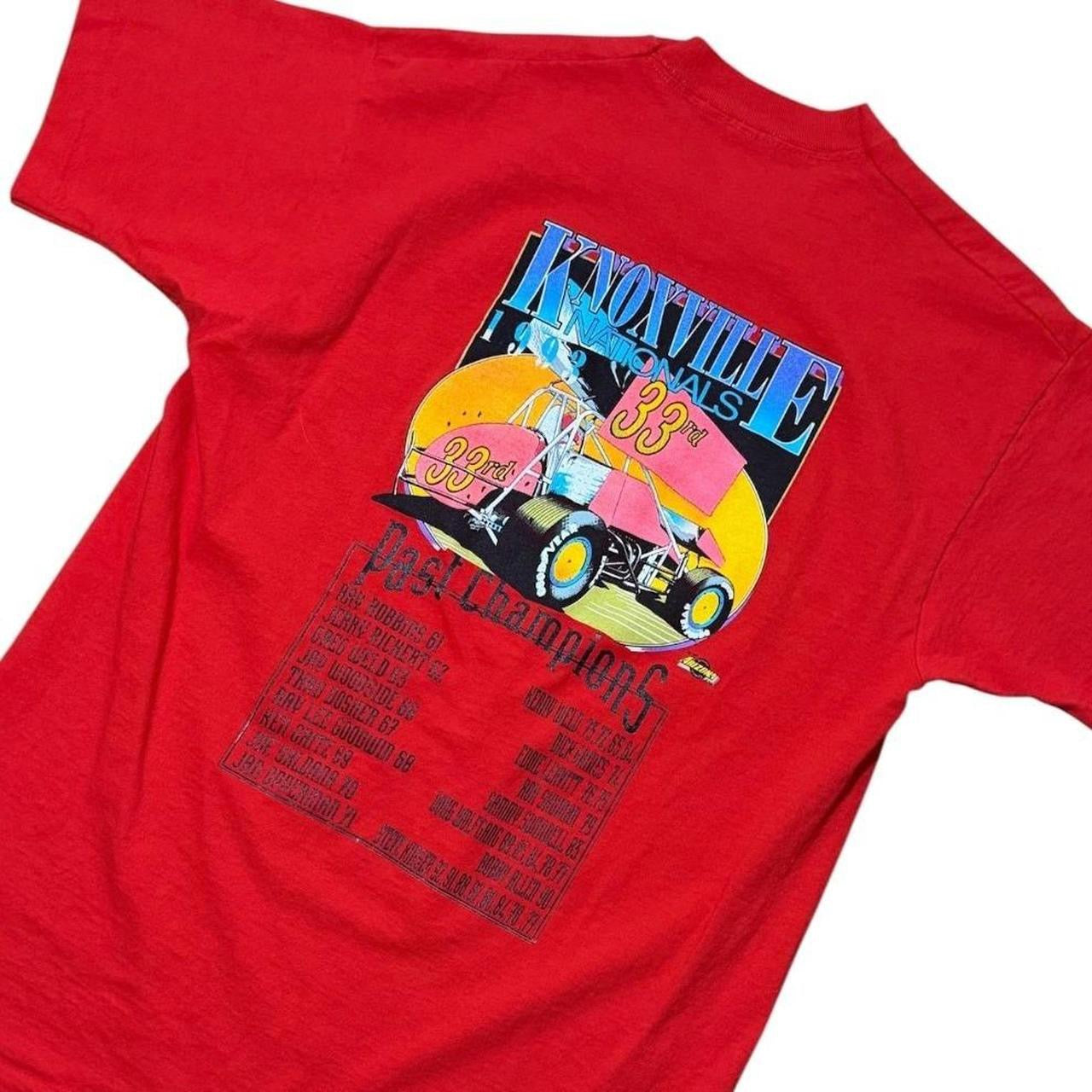 1993 Knoxville Nationals Sprint Car Racing Auto Sports Graphic T-Shirt