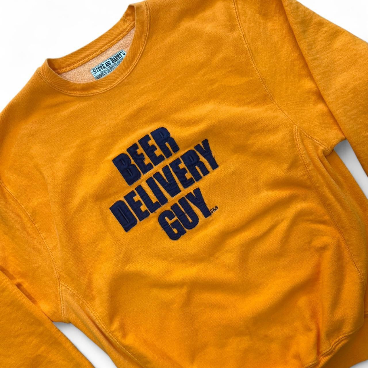 Steve And Barry’s Beer Delivery Guy Reverse Weave Crewneck