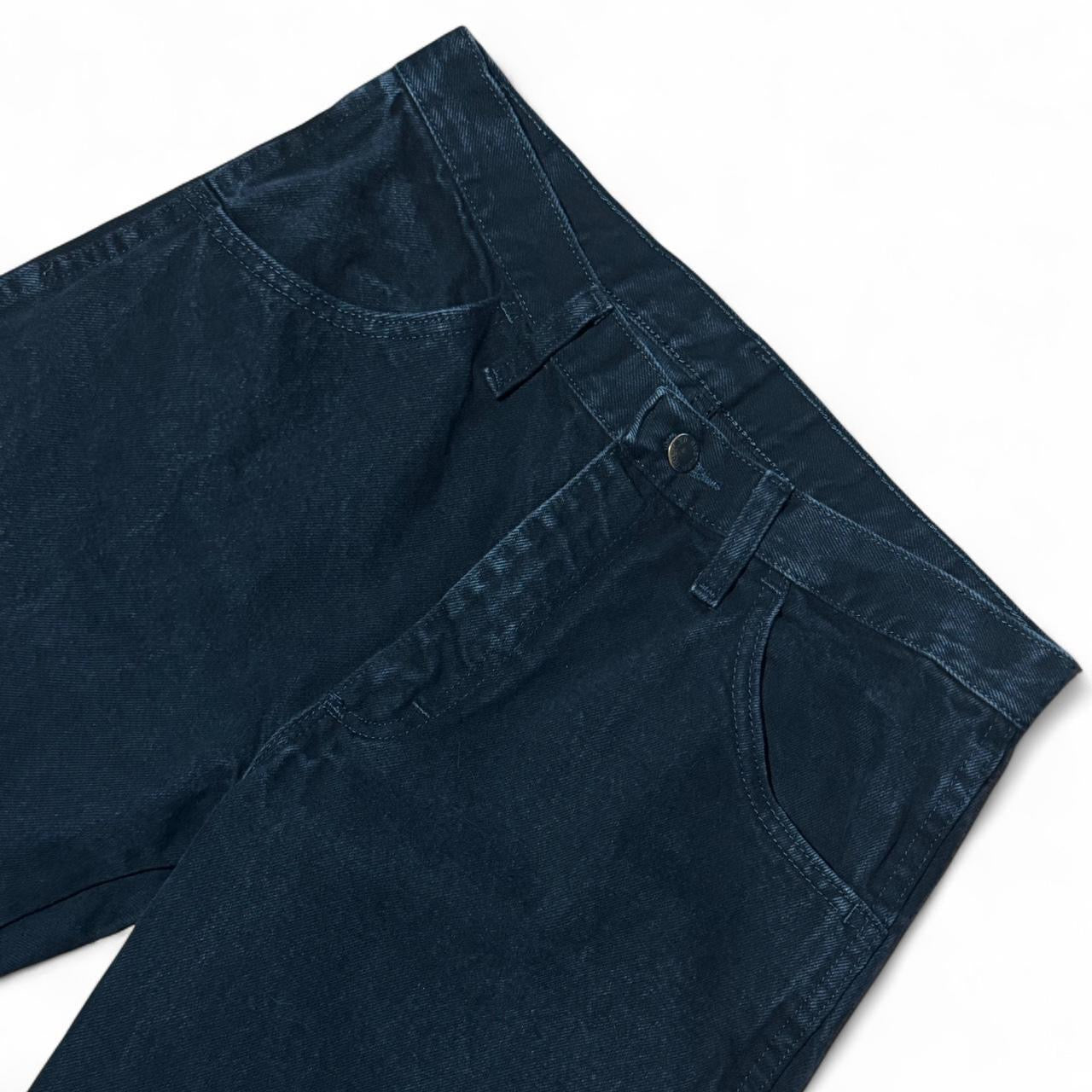 90s Black Rustler Denim Straight Leg Jeans