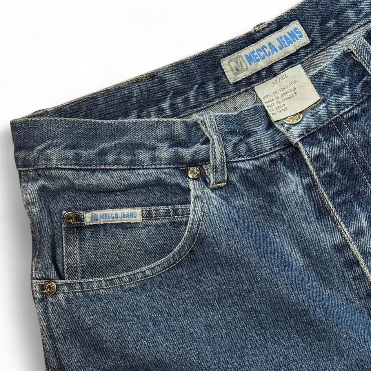 Y2K Blue Mecca Wide Leg Jeans