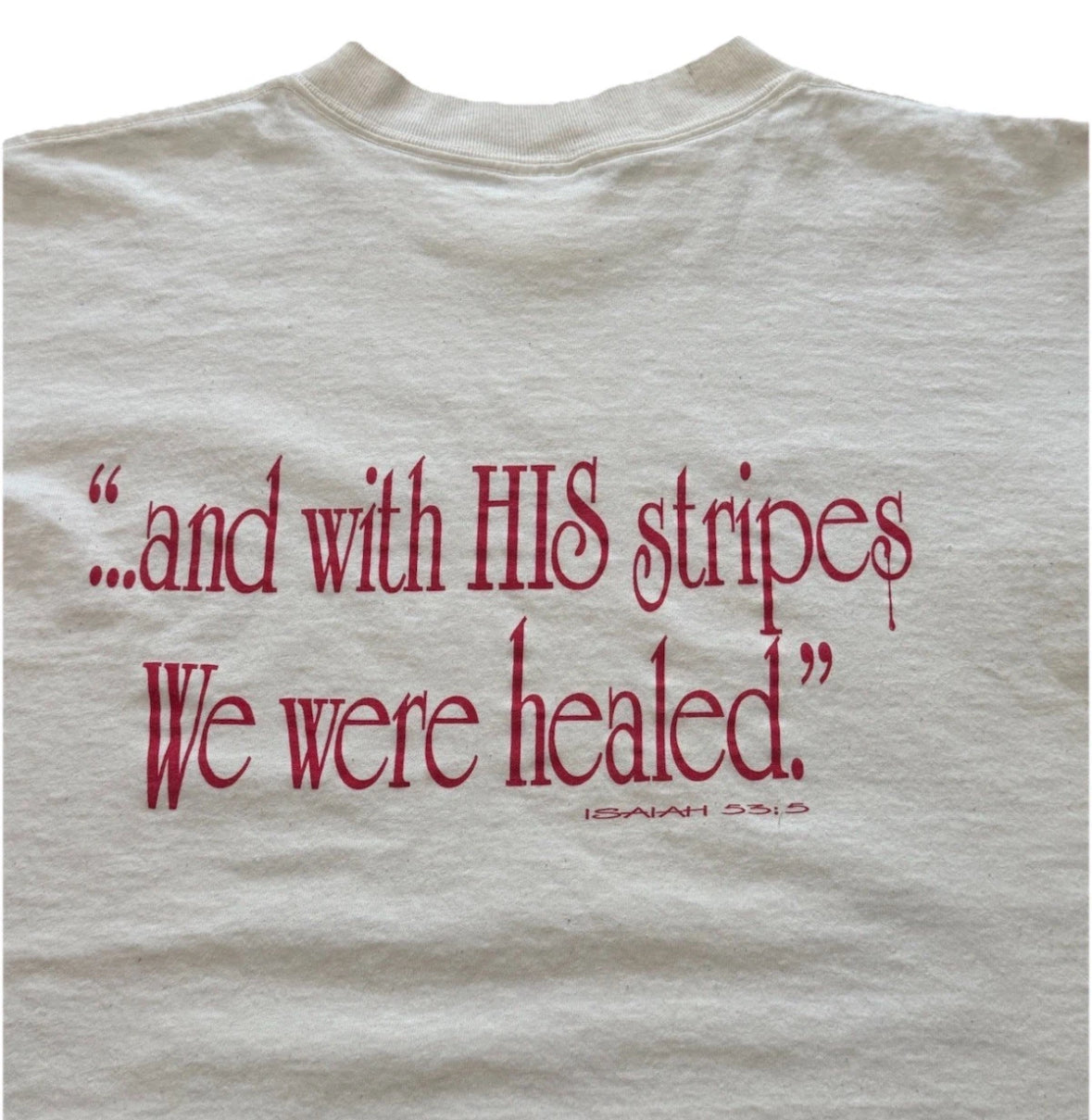 1993 Living Epistles Before You Turn Your Back On Jesus Tee