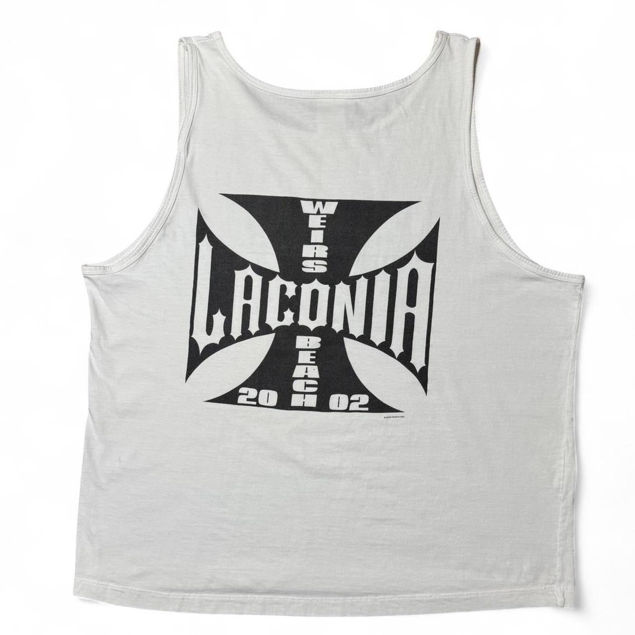 ‘02 Laconia Weirs Beach Biker Motorcycle Muscle Tank