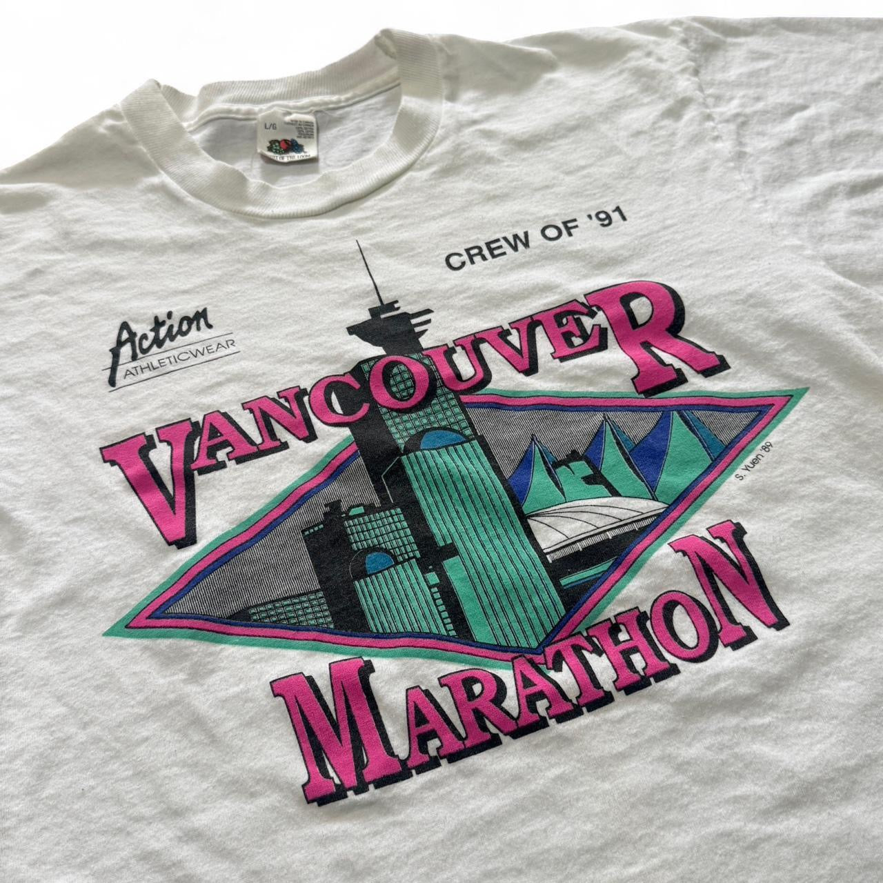 1991 Vancouver Marathon Crew Member