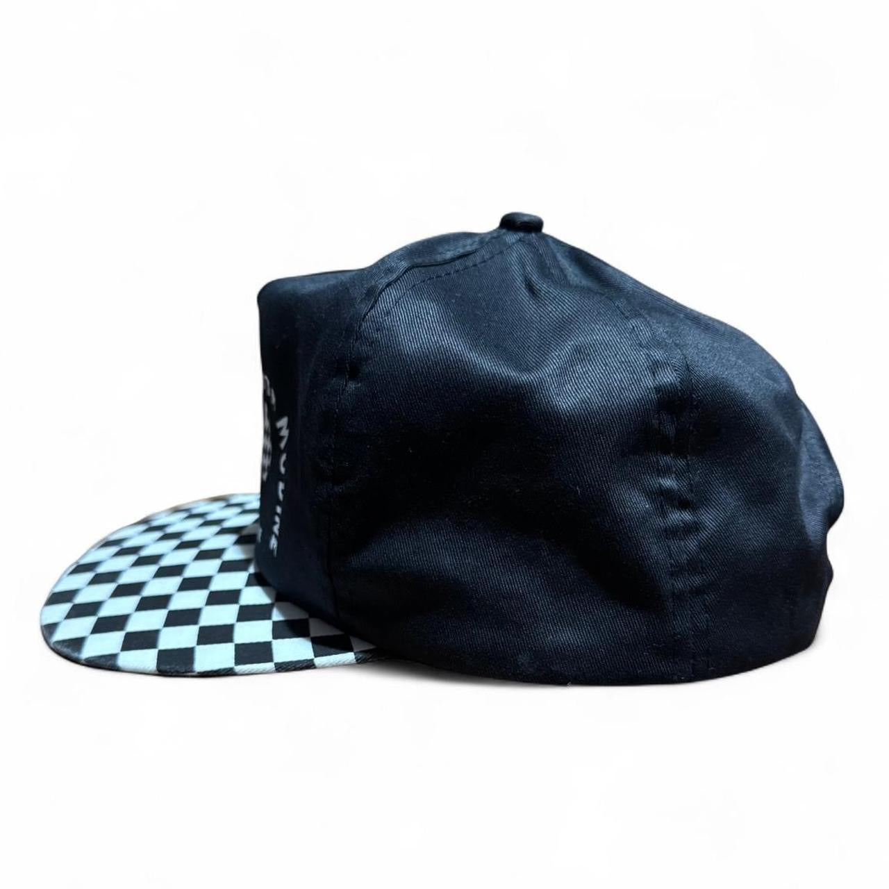 90s Modine Racing Ska Checker Snapback Hat