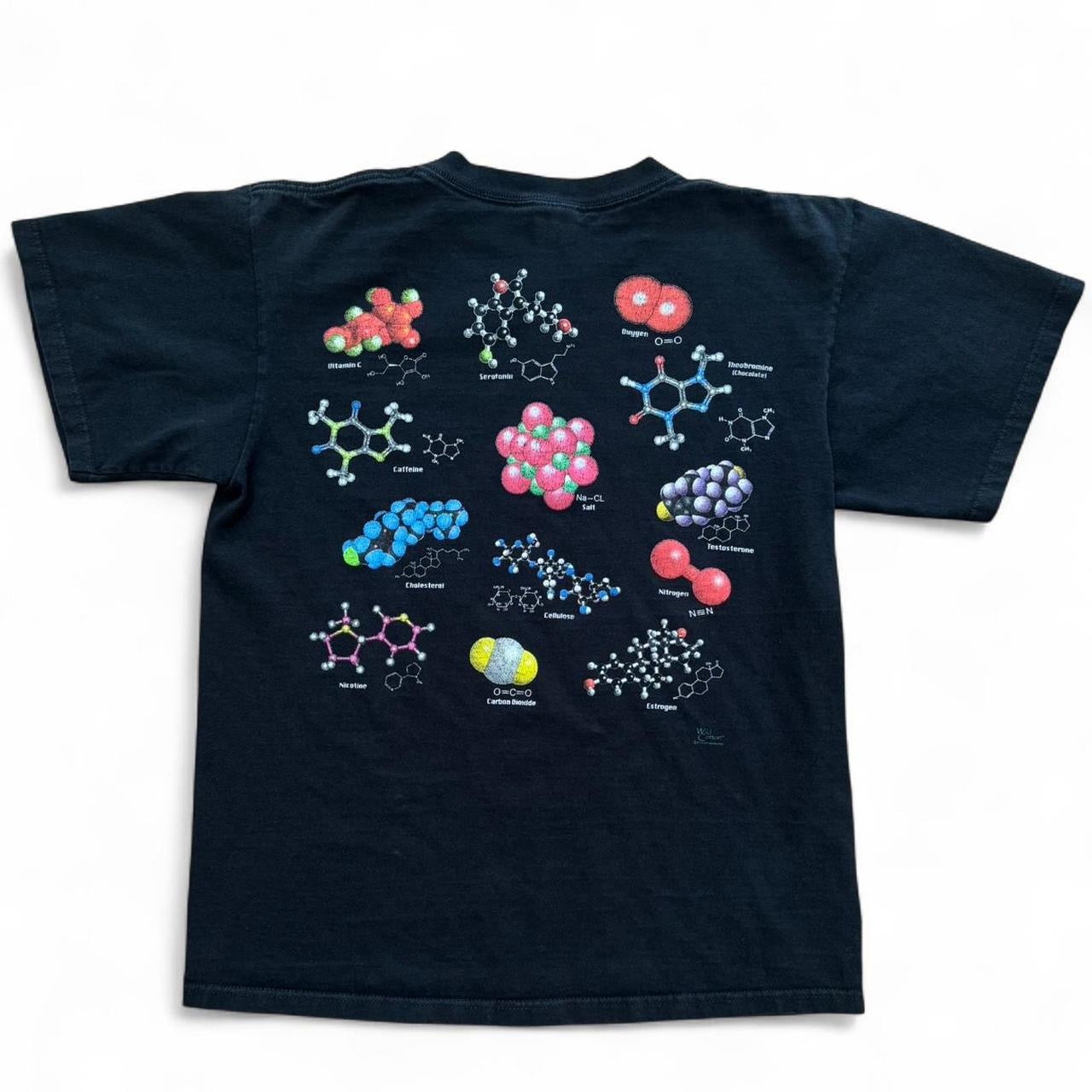 90s Molecules Science Graphic Tee