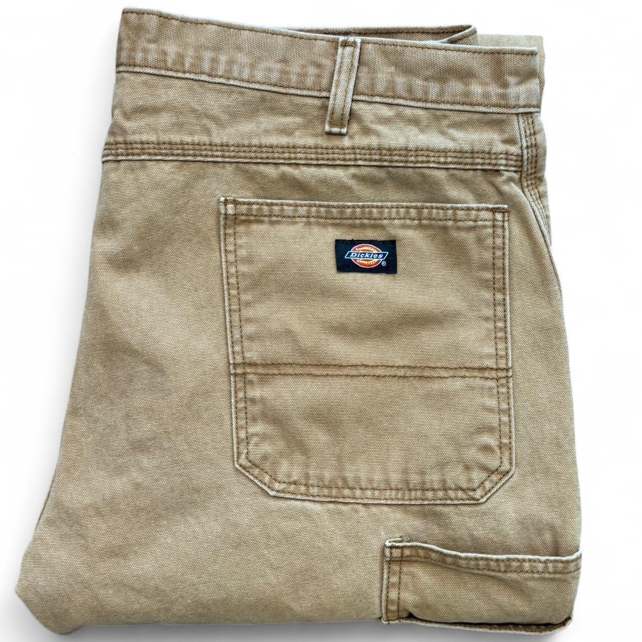 Tan Dickies Double Knee Work Pant