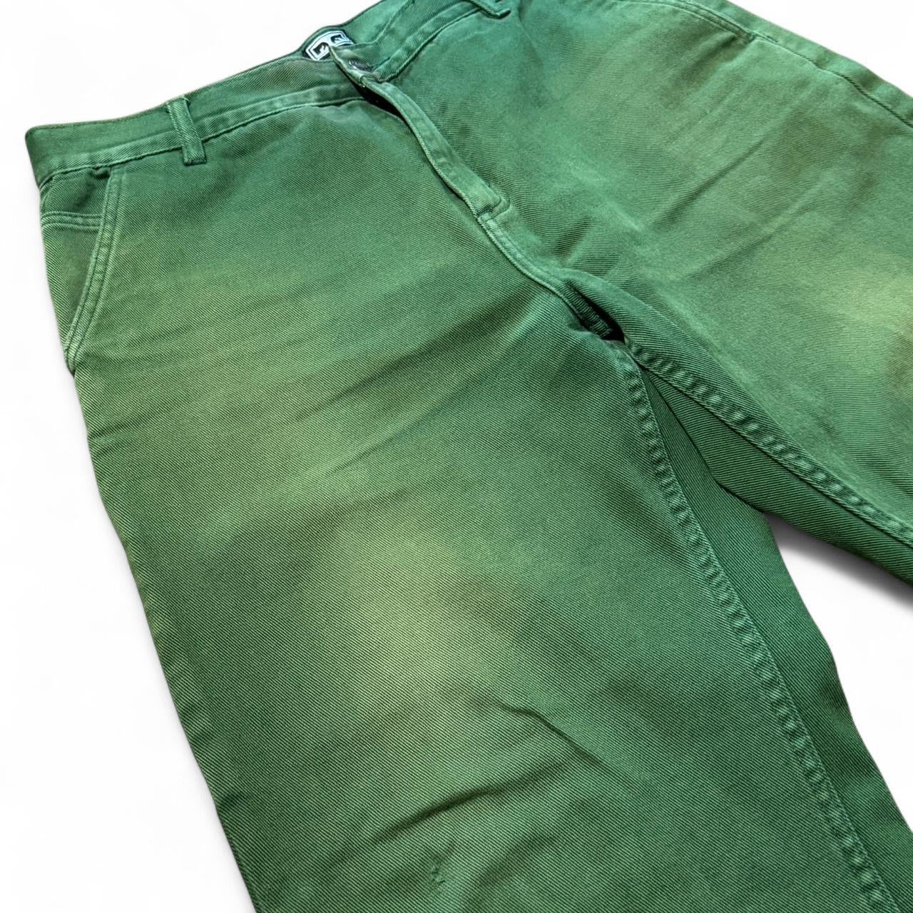 Faded Green Hardwork Obey Carpenter Pants