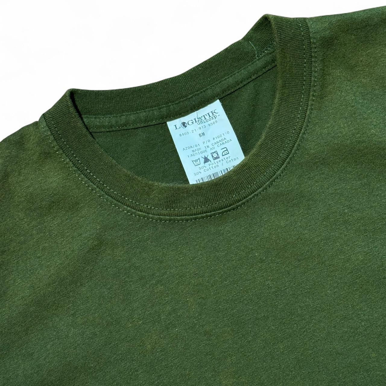 Green Faded Uniform Tee