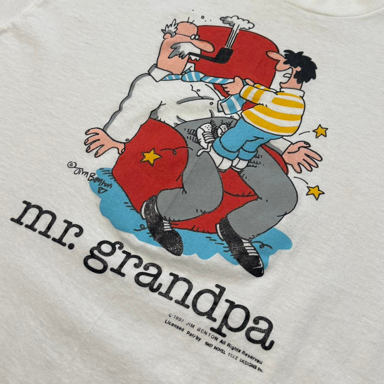 90s Jim Benton Mr. Grandpa Art Tee