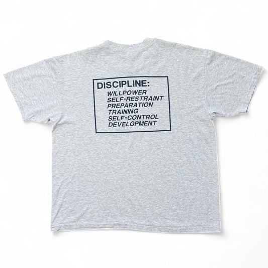 90s Triblend Neon Orange GRC Discipline Graphic Training T-shirt