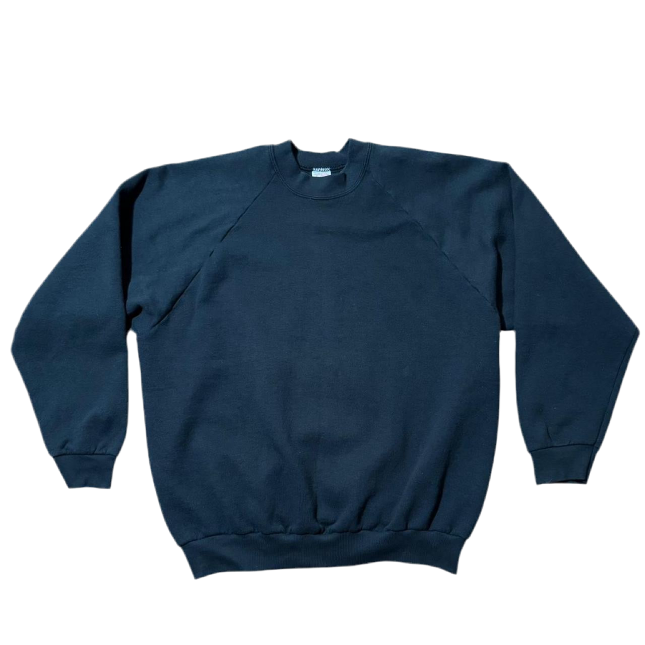 Vintage 90s Blank Black Crewneck Sweater