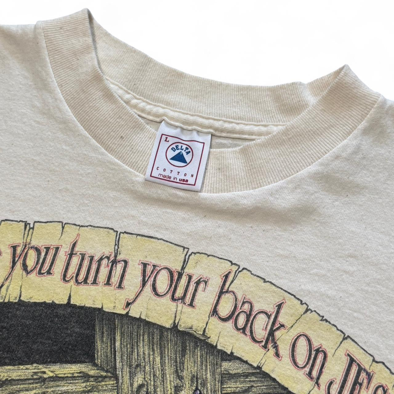 1993 Living Epistles Before You Turn Your Back On Jesus Tee