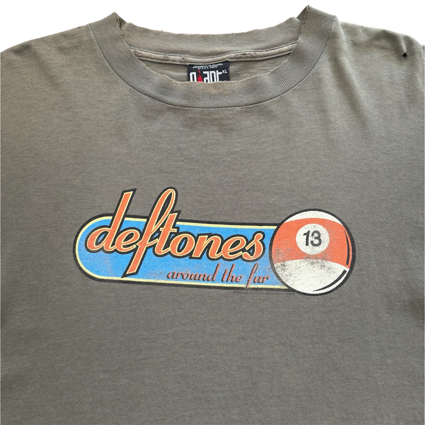 1998 Deftones Around the Fur 8 Ball T-shirt