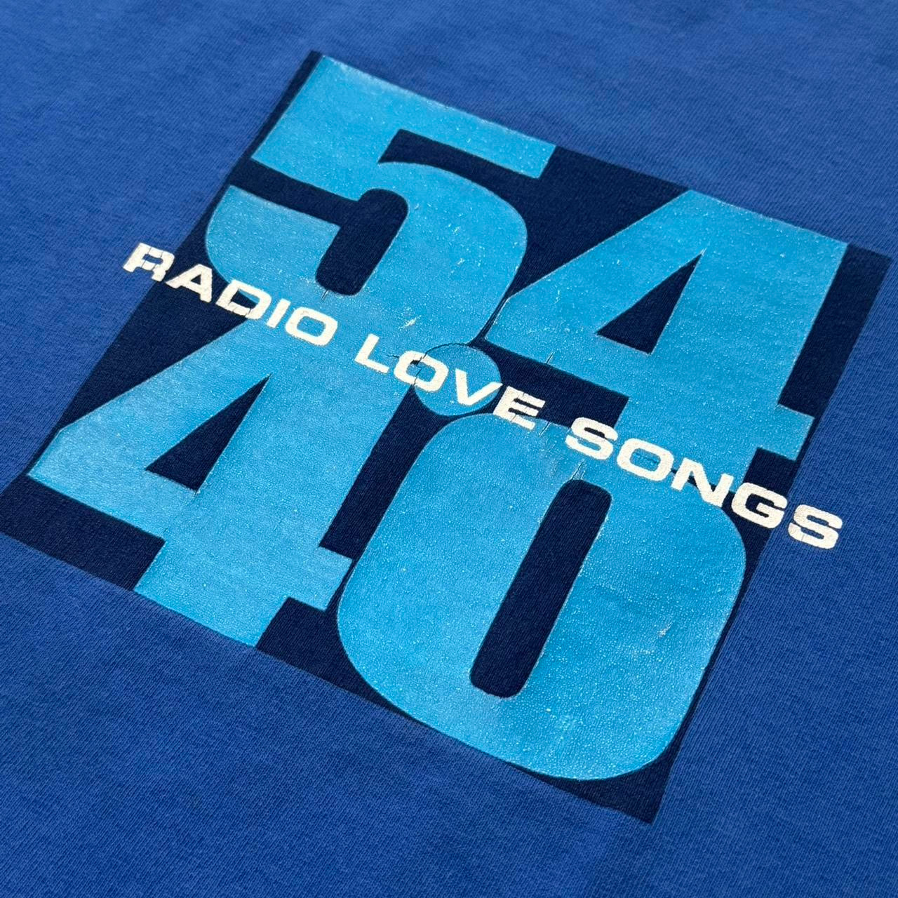 Rare 2000s 54-40 Radio Love Songs Tee