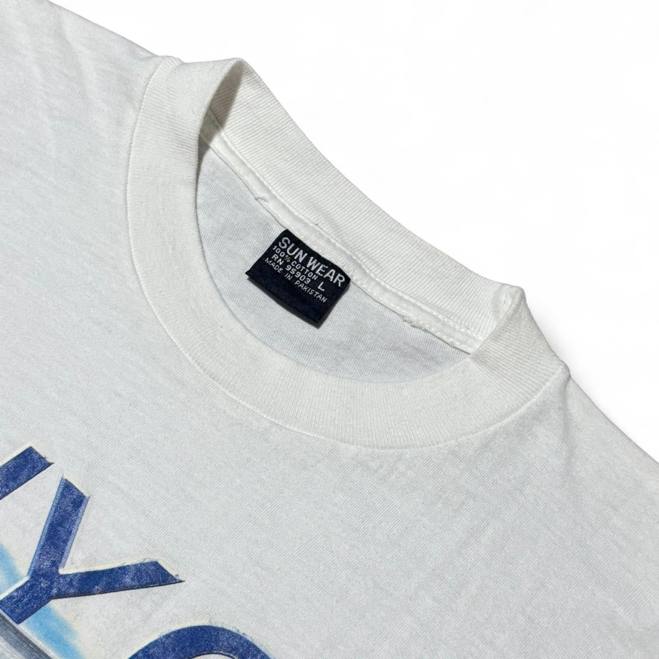 Y2K New York Souvenir Twin Towers Pre 9/11 Tourism Tee