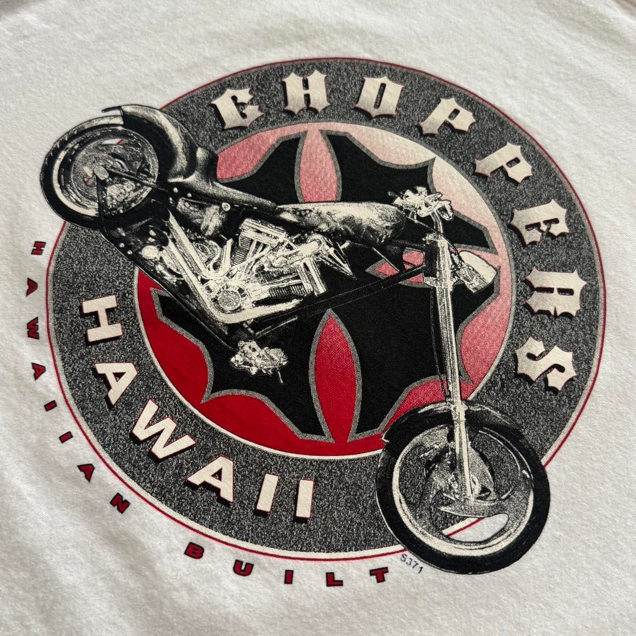 Y2K Choppers Hawaii Biker Motorcyle Tee