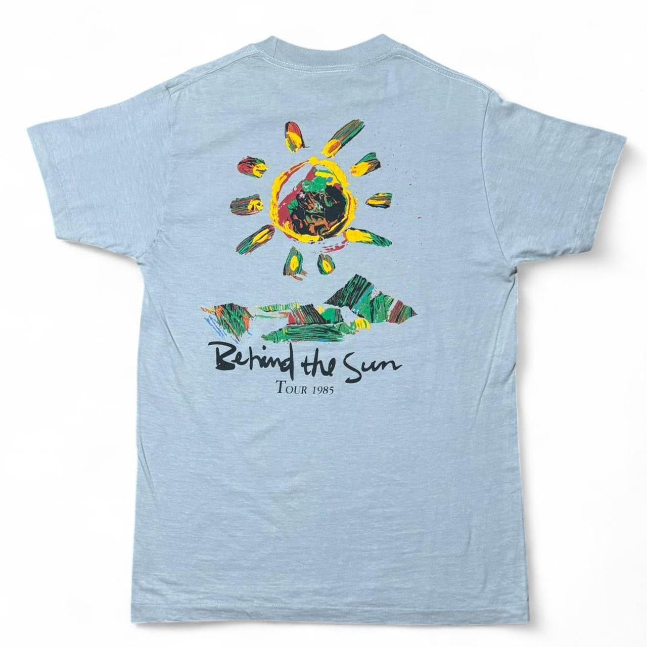 1985 Eric Clapton Behind The Sun Concert Tour Tee