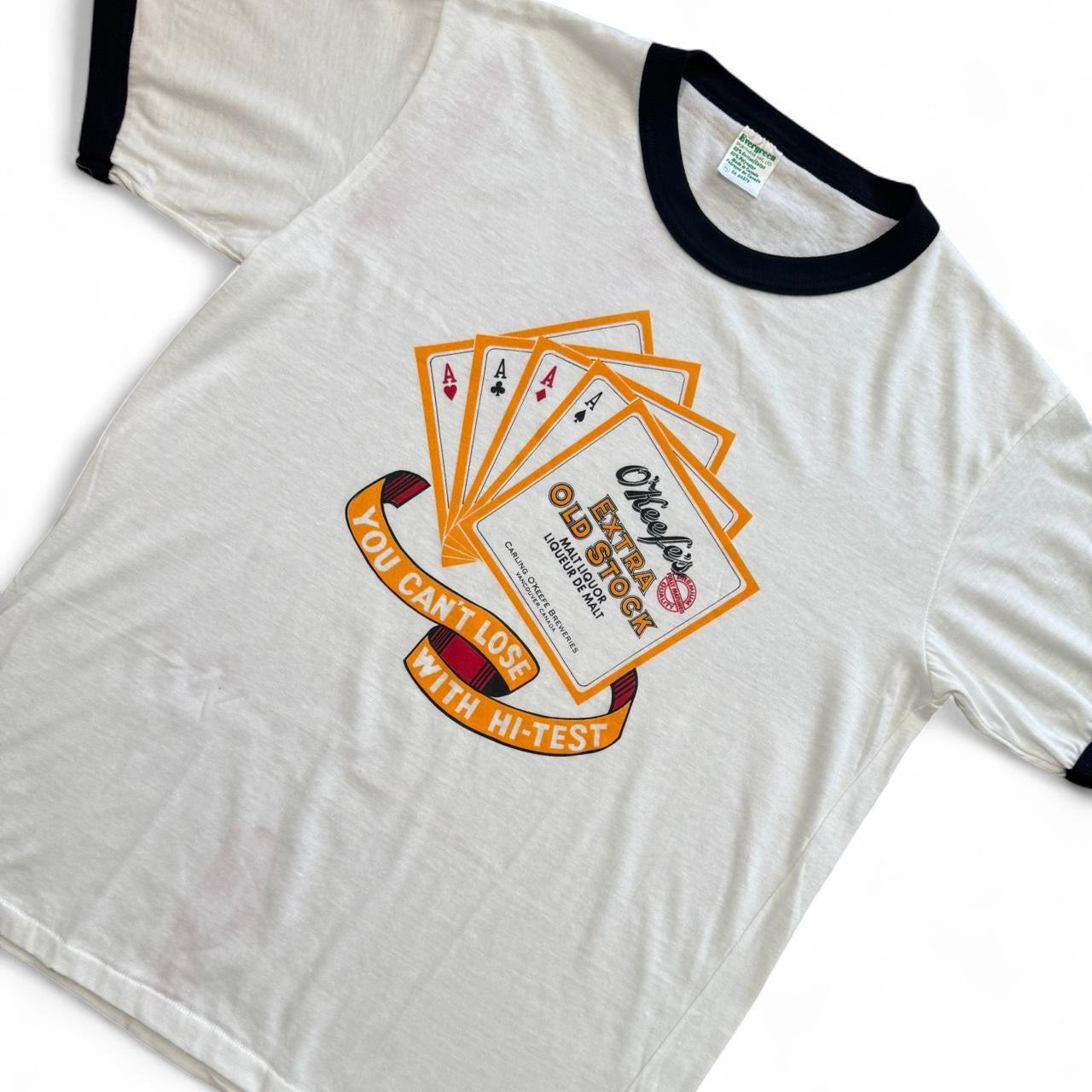 1970s O’Keefes Malt Liqour Poker Tee