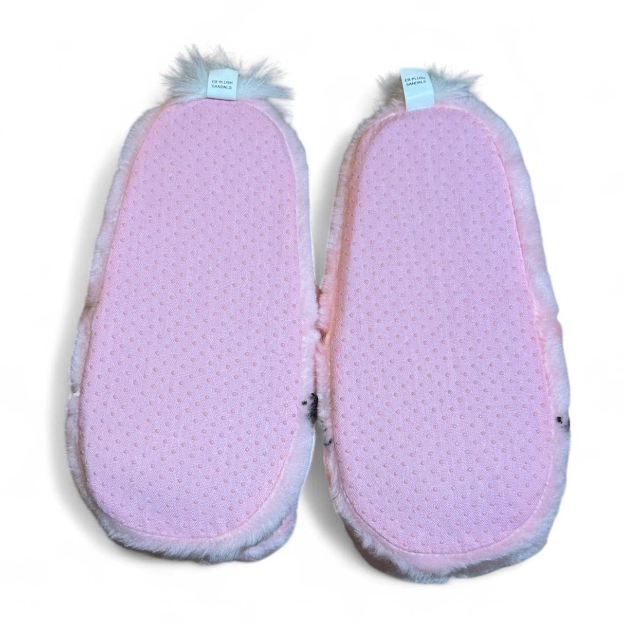 Y2K Pink Energizer Bunny Fluffy Slippers