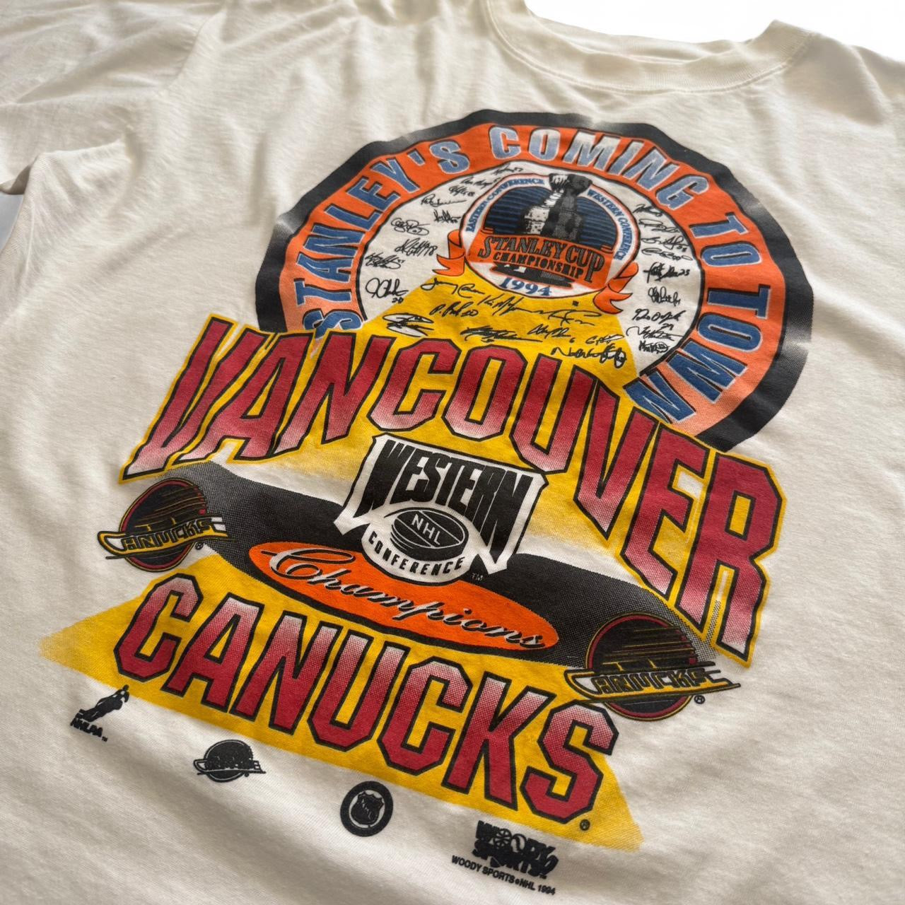 1994 Canucks Western Champions Tee