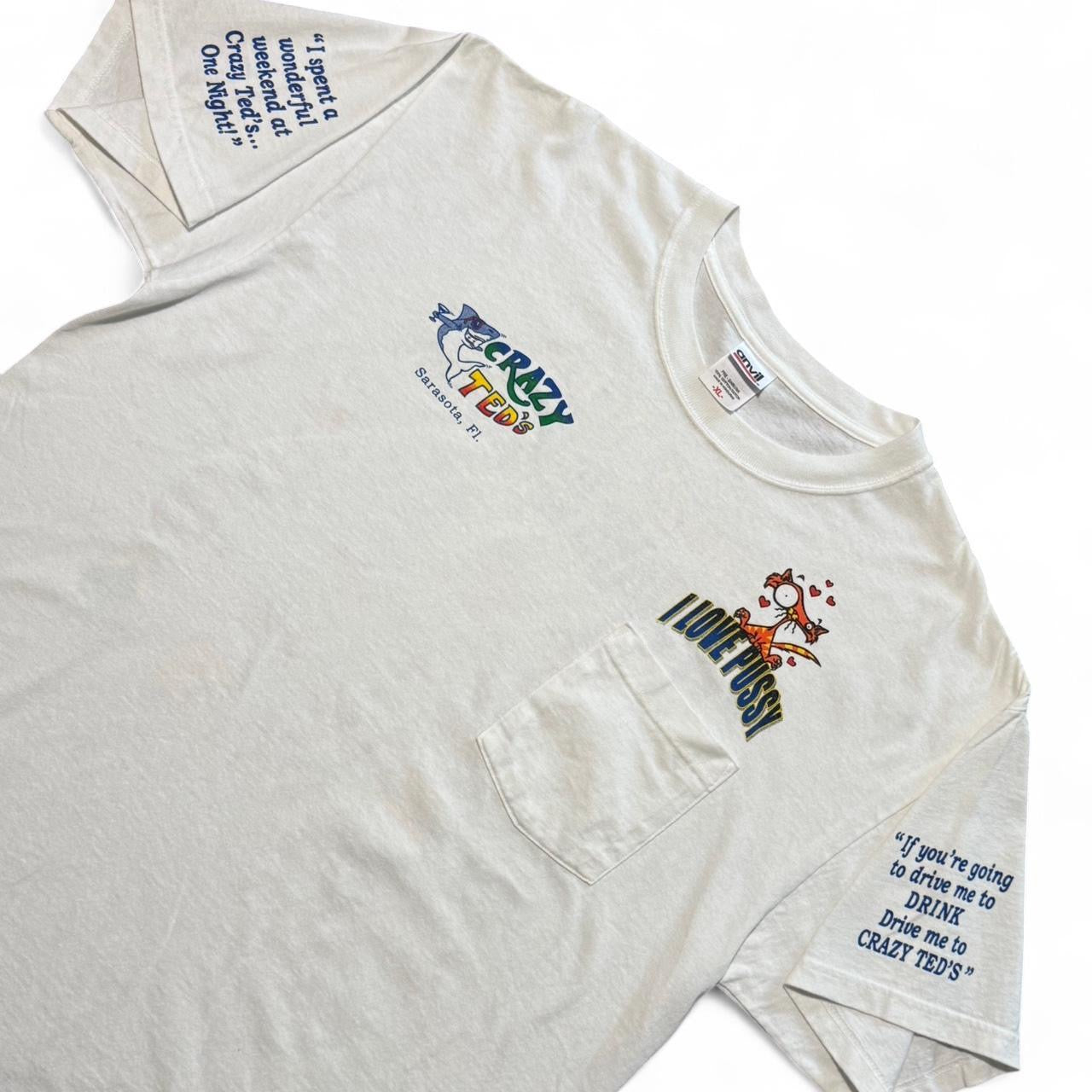 90s I Love Pussy Graphic Novelty Joke Tee