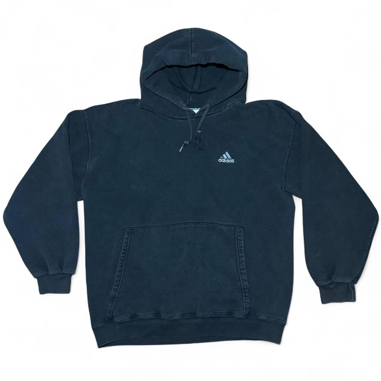 90s Adidas Embroidered Hoodie