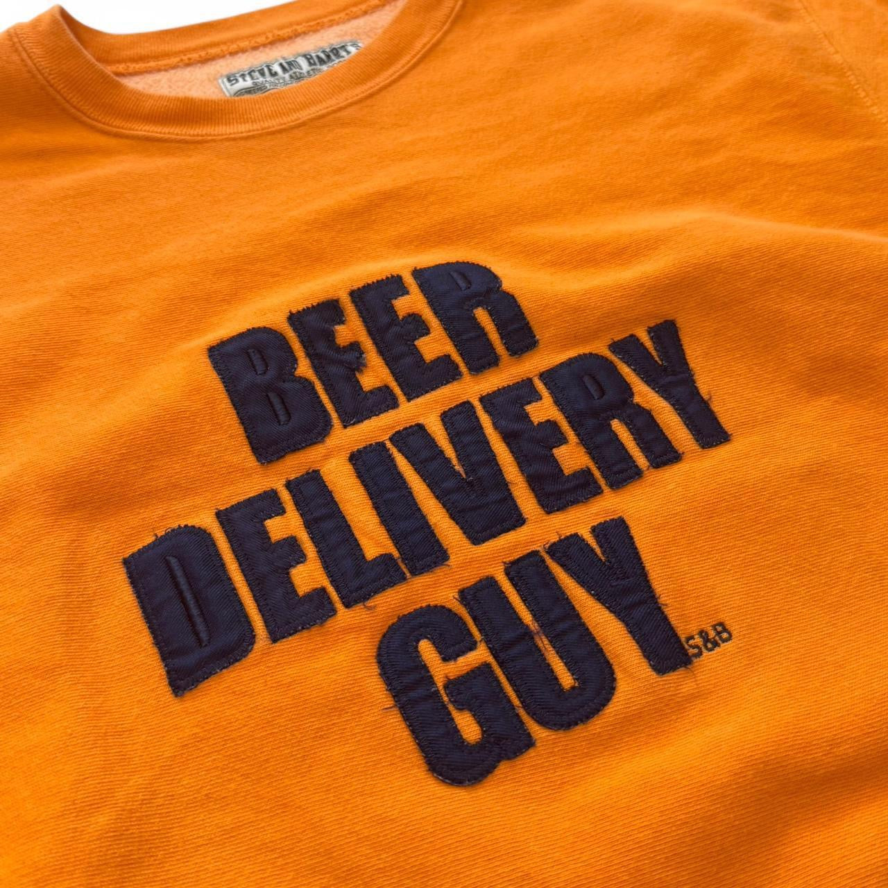 Steve And Barry’s Beer Delivery Guy Reverse Weave Crewneck