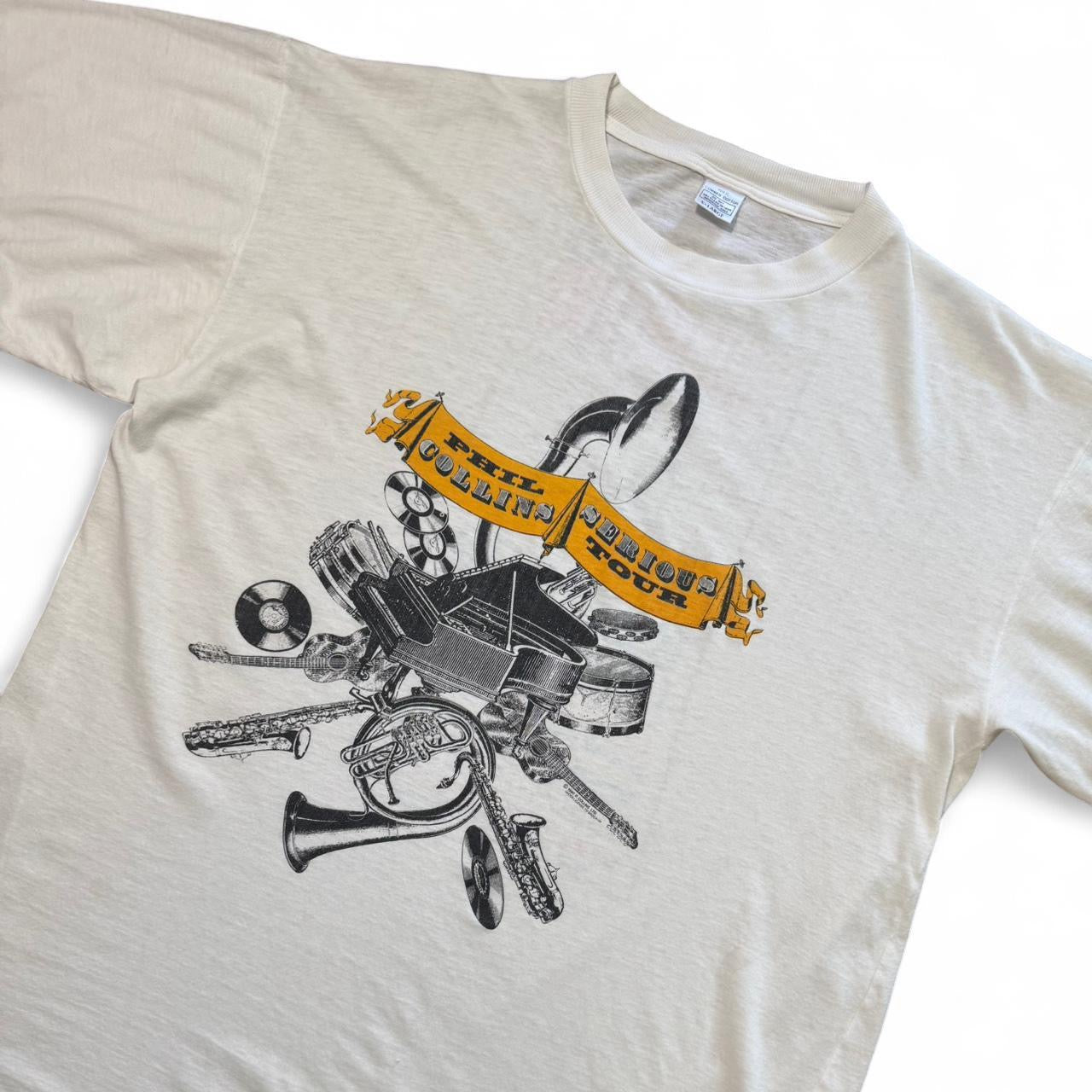 1990 Phil Collin’s Serious Tour Tee