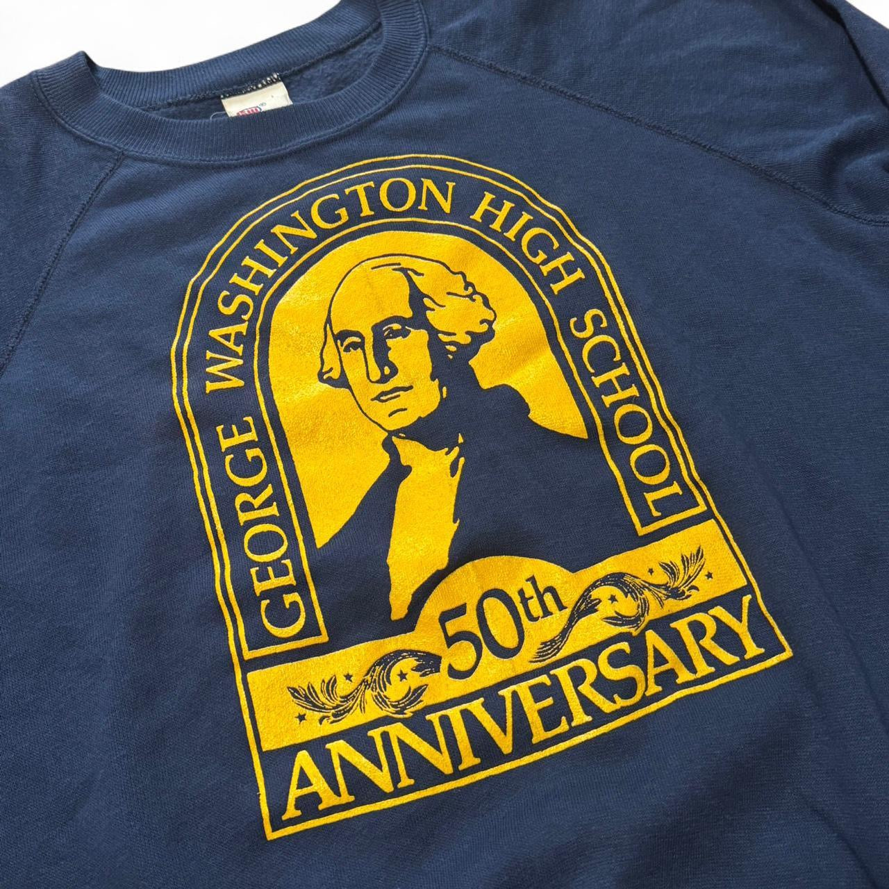 80s George Washington High School 50th Anniversary Crewneck