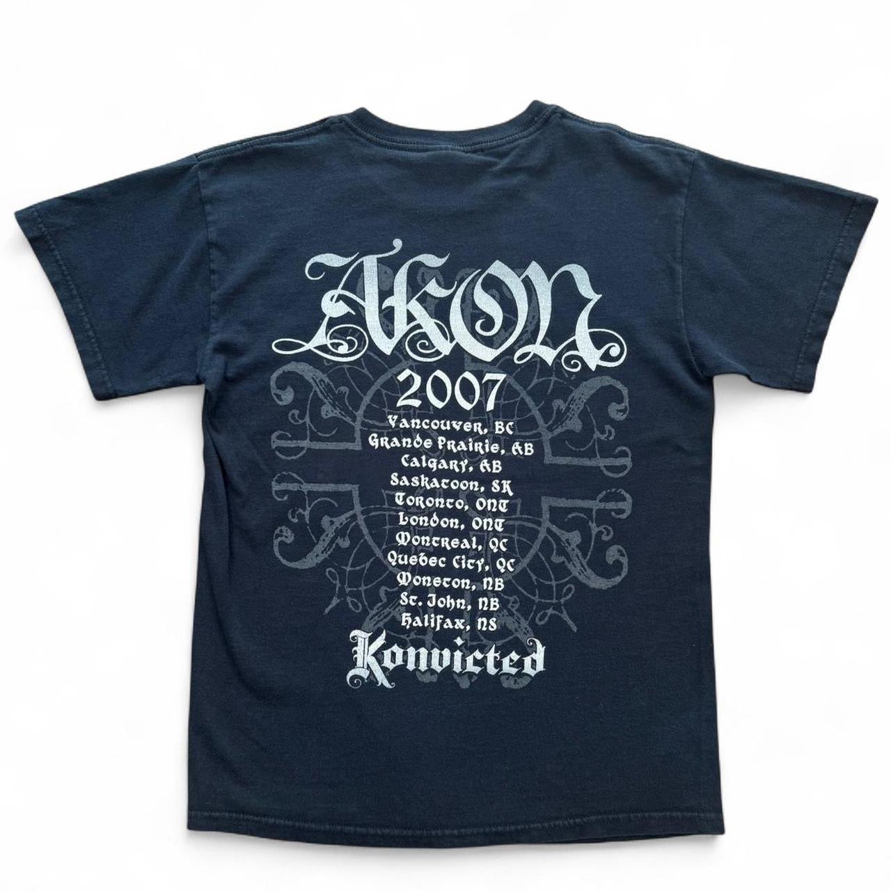 Akon Konvicted 2007 Tour Hip Hop Merch Tee