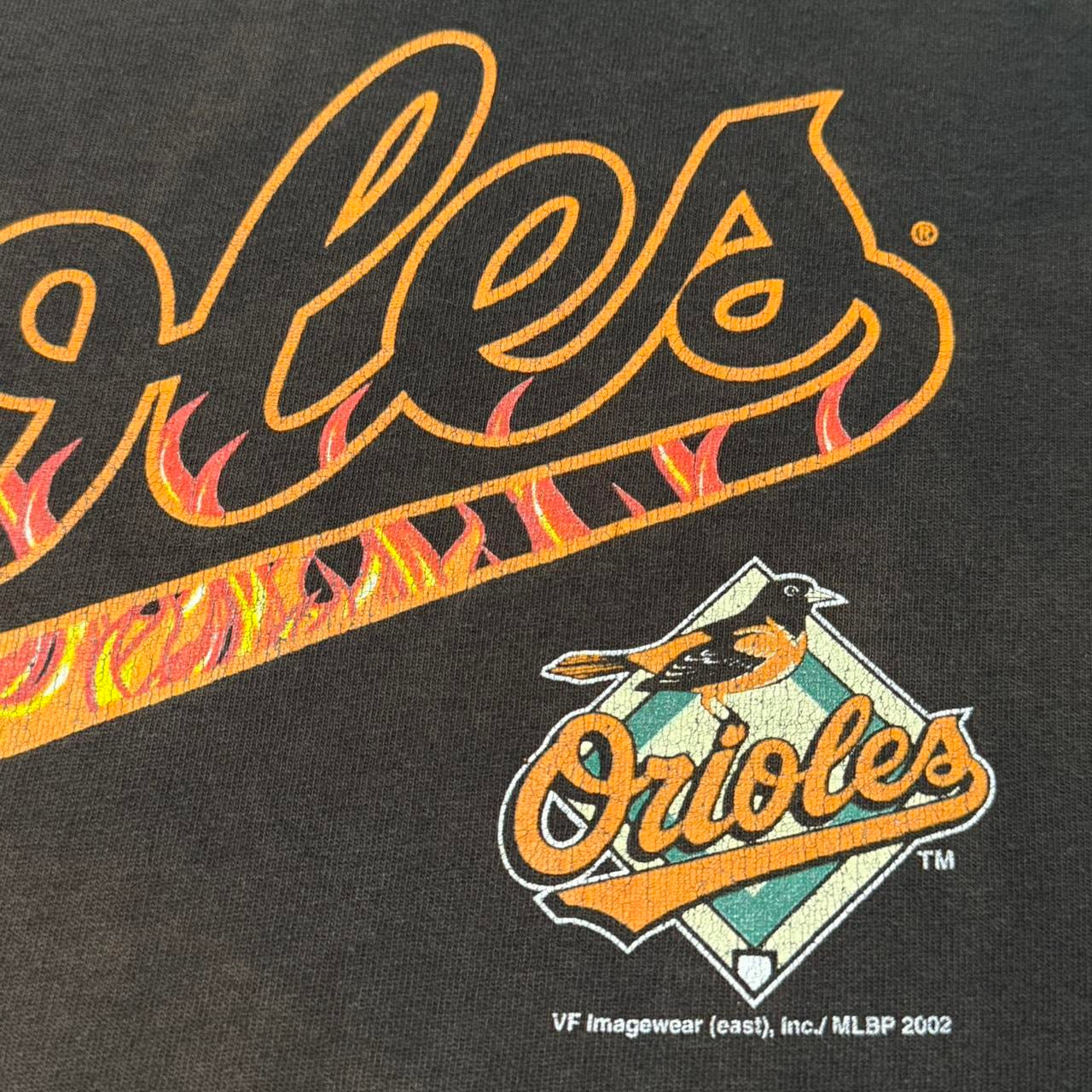 2002 Orioles MLB Fader Tee