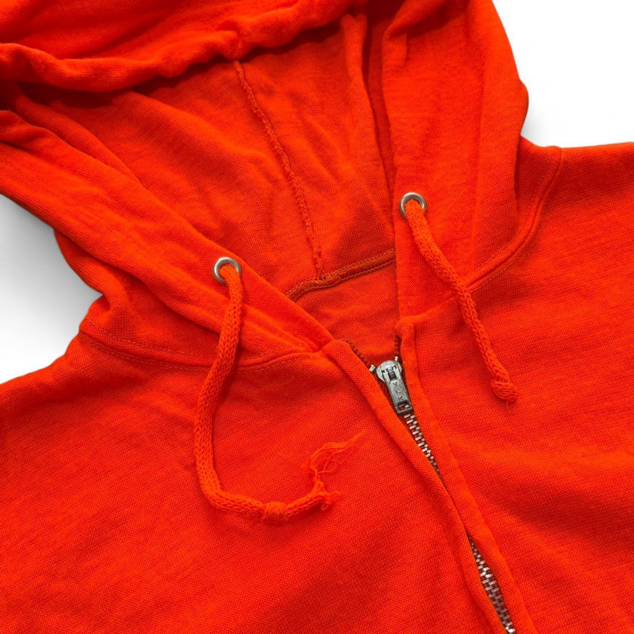 70s Orange Hunters Hooded Zip
