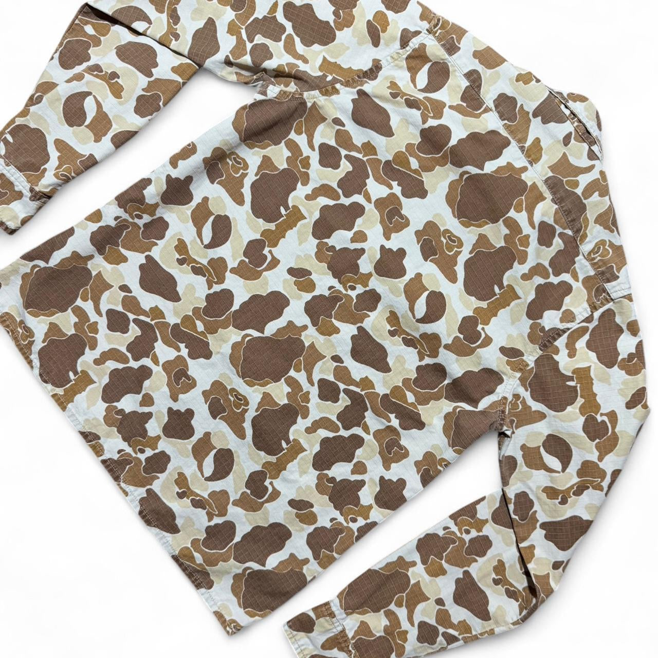 Carhartt Tan/Brown Camo Mission Button Up Shirt