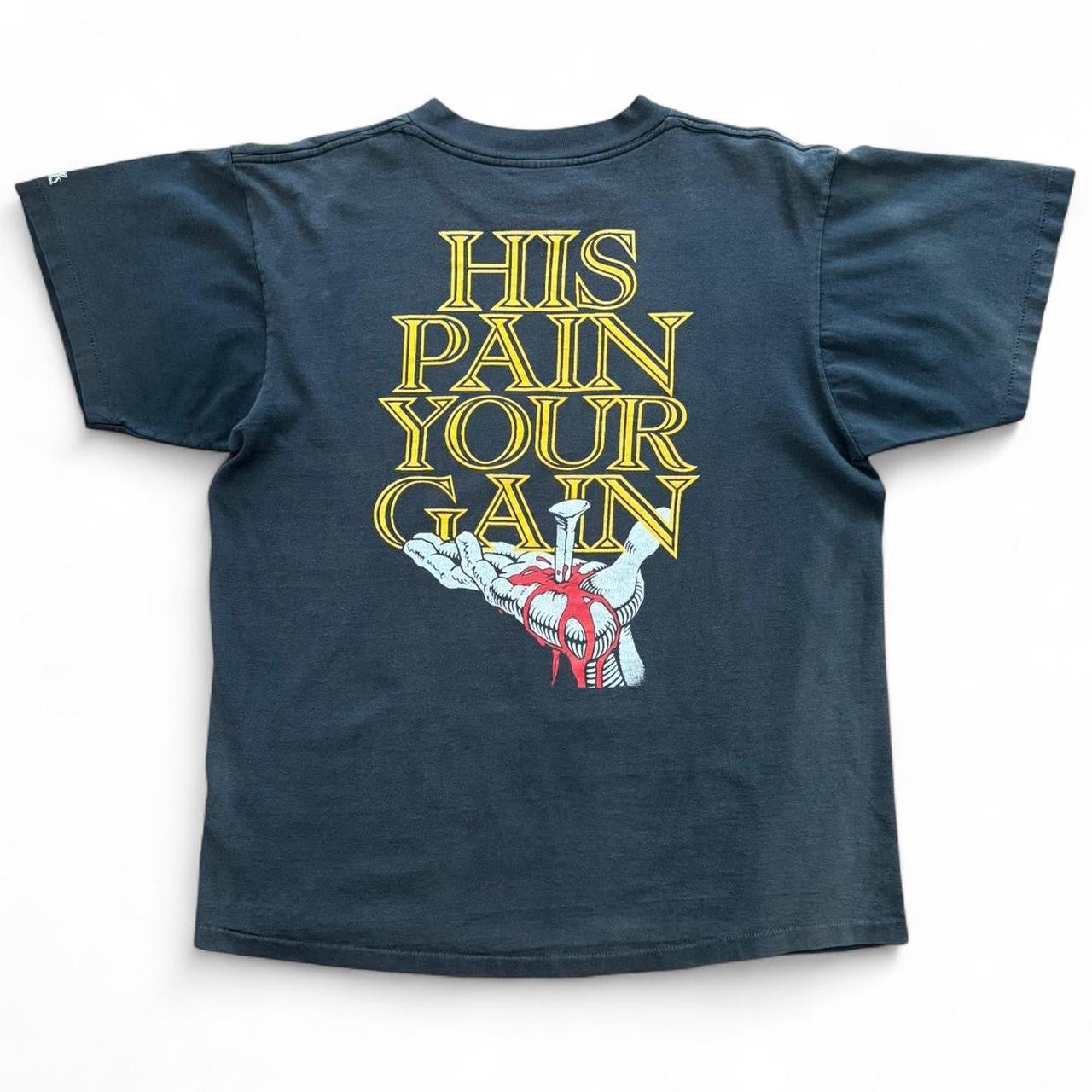 1990 Lords Gym His Pain Your Gain Living Epistles T-Shirt