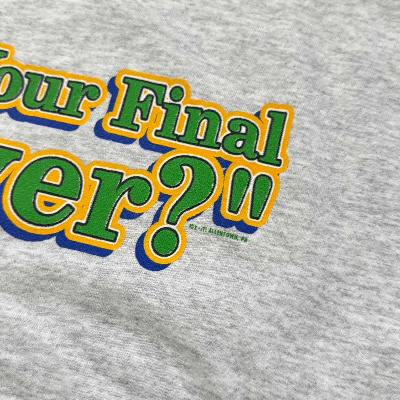 90s Who Wants to be a Millionaire "Is That Your Final Answer?" Tee