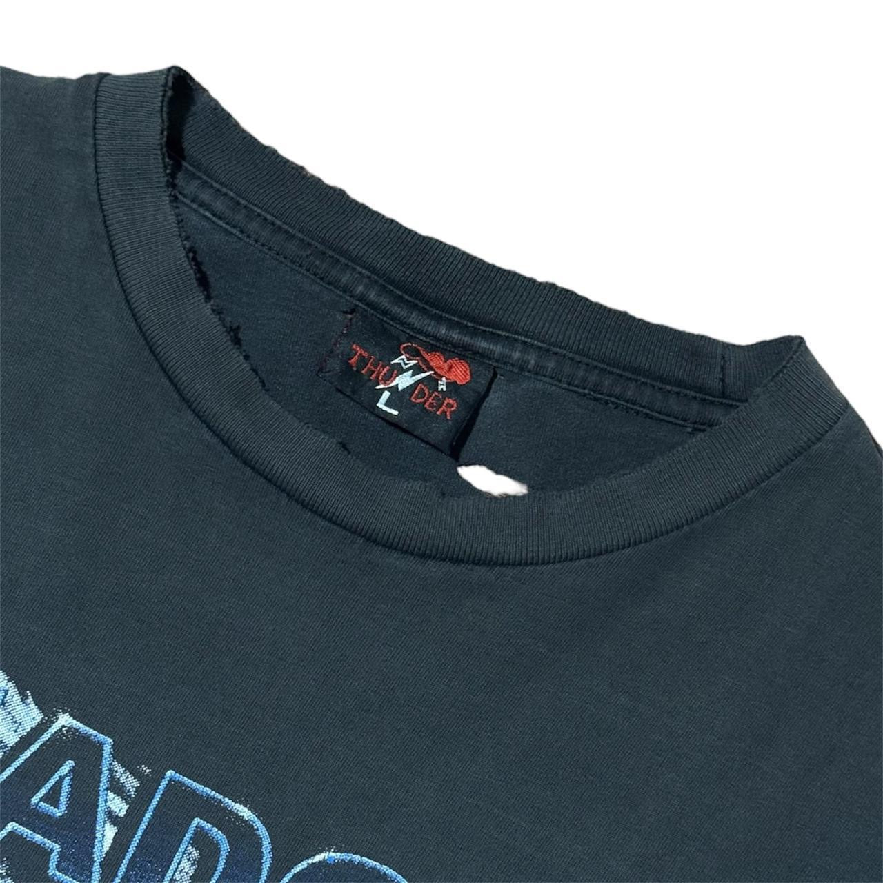 90s Faded & Distressed Shadow of the Wings Biker Tee