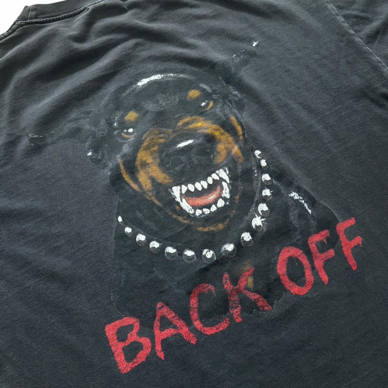 90s Back Off Top Dog Doberman Distressed Tee