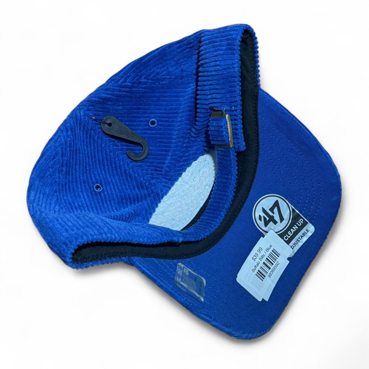 Blue Buffalo Bills Corduroy Snapback NFL Football Hat