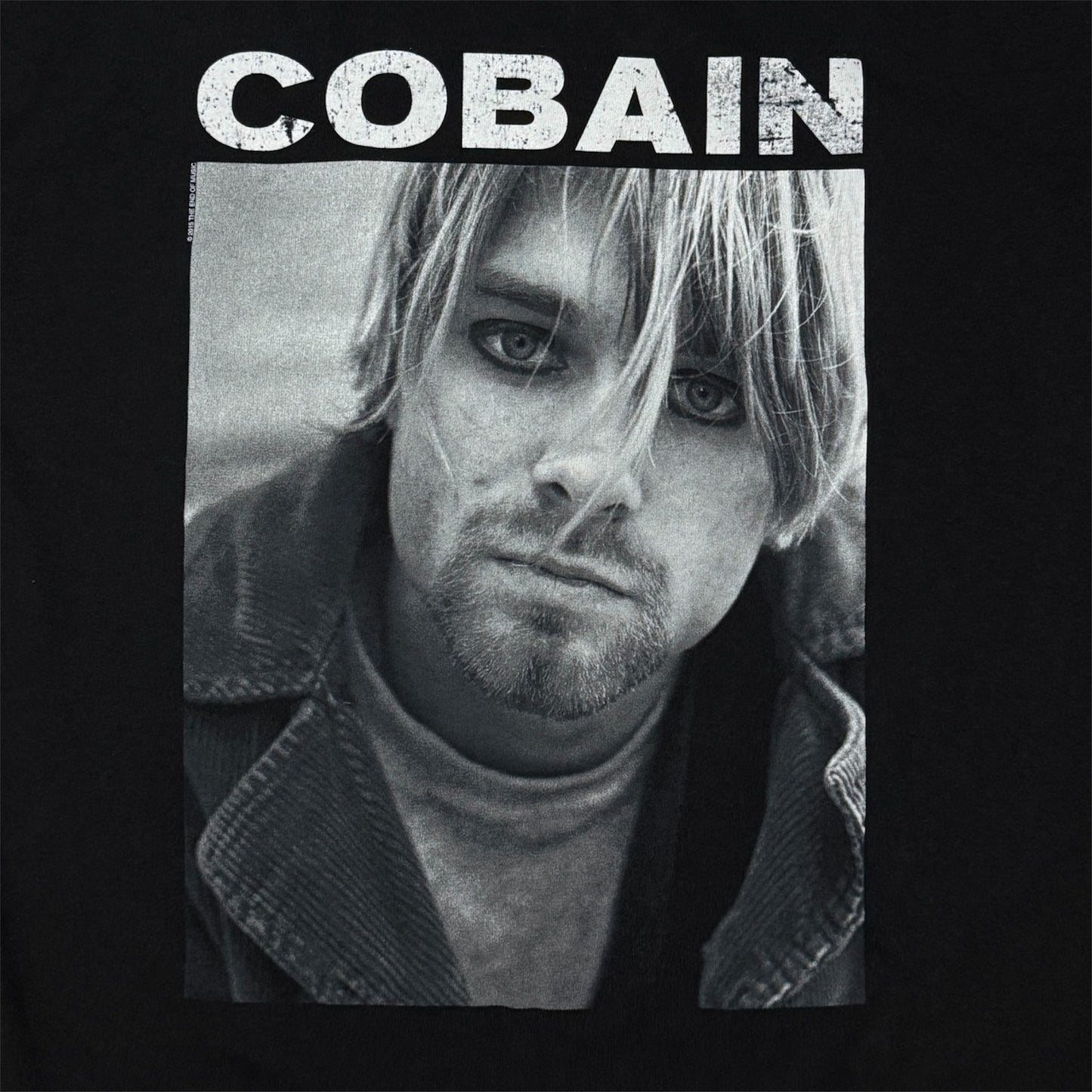 2015 Kurt Cobain End of Music Tee