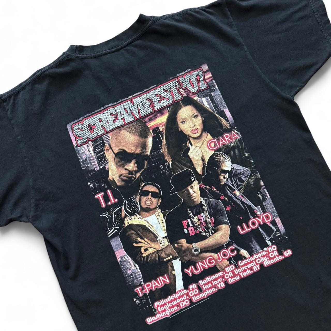 2007 Screamfest T.I & Ciara Hip Hop Tee