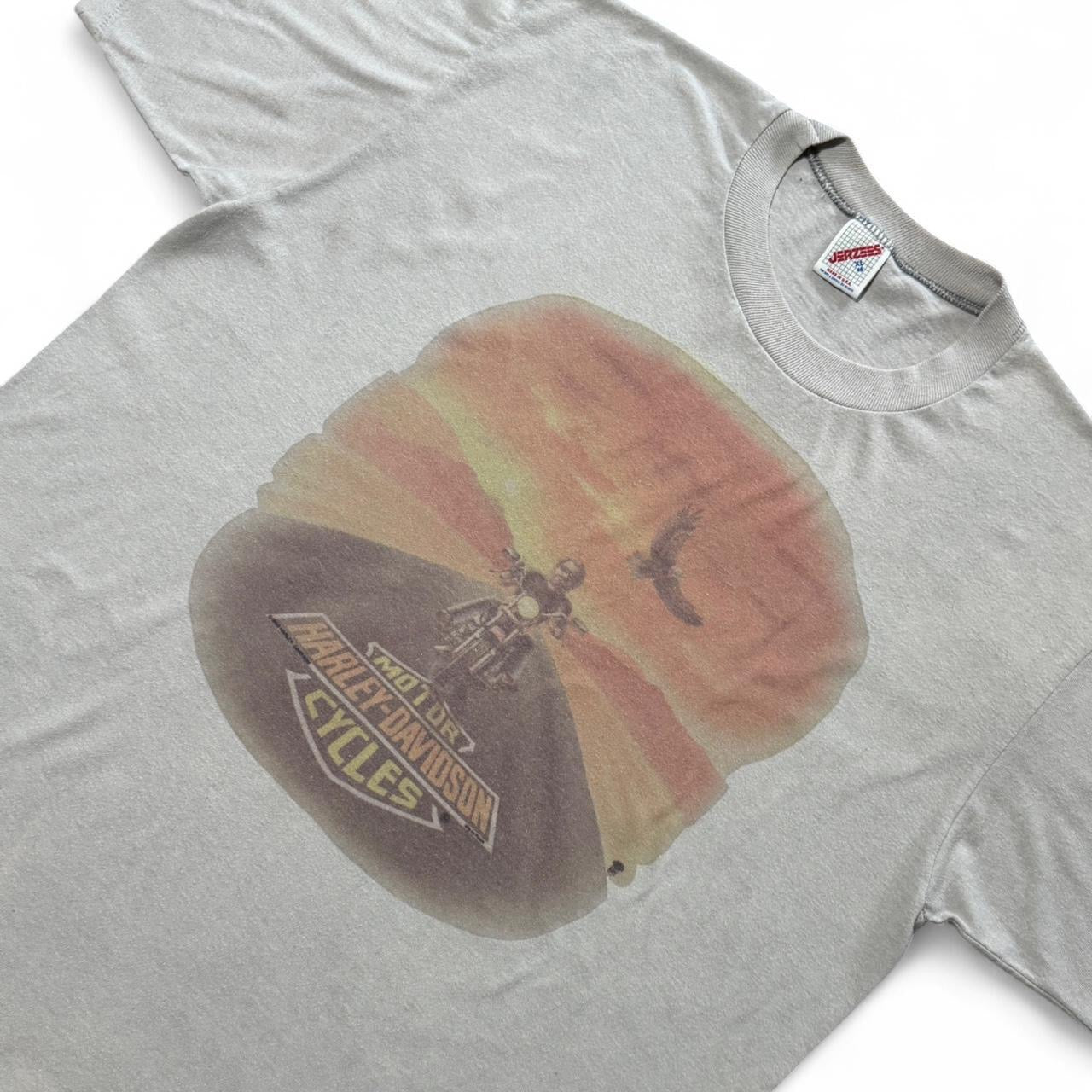 90s Harley Davidson Sunset Rider Biker Tee