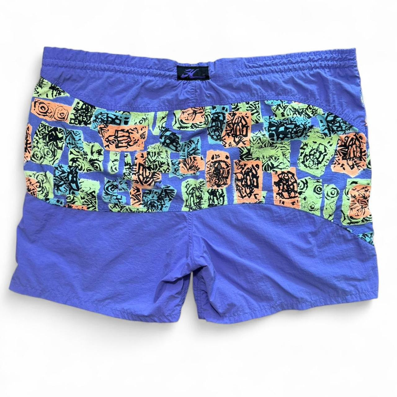 90s Hobie Patterned Swim Shorts