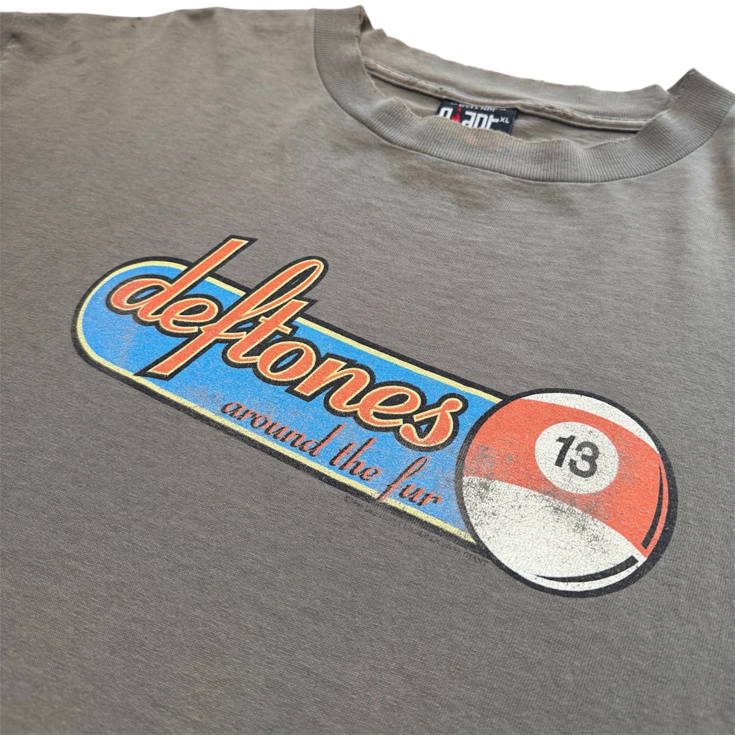 1998 Deftones Around the Fur 8 Ball T-shirt