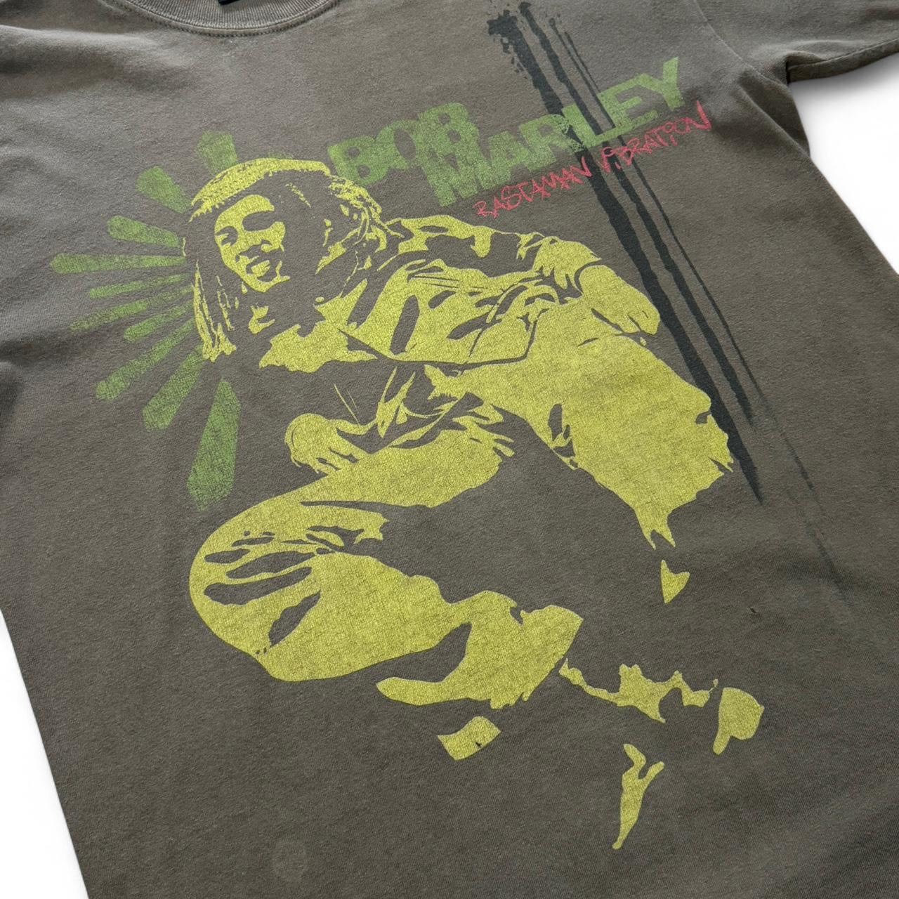 Y2K Bob Marley Rastaman Vibration Reggae Tee