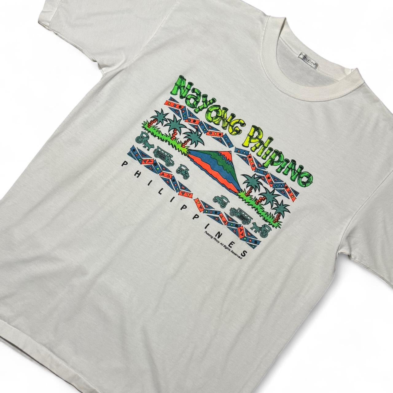 90s Neon Philippines Tourism Tee