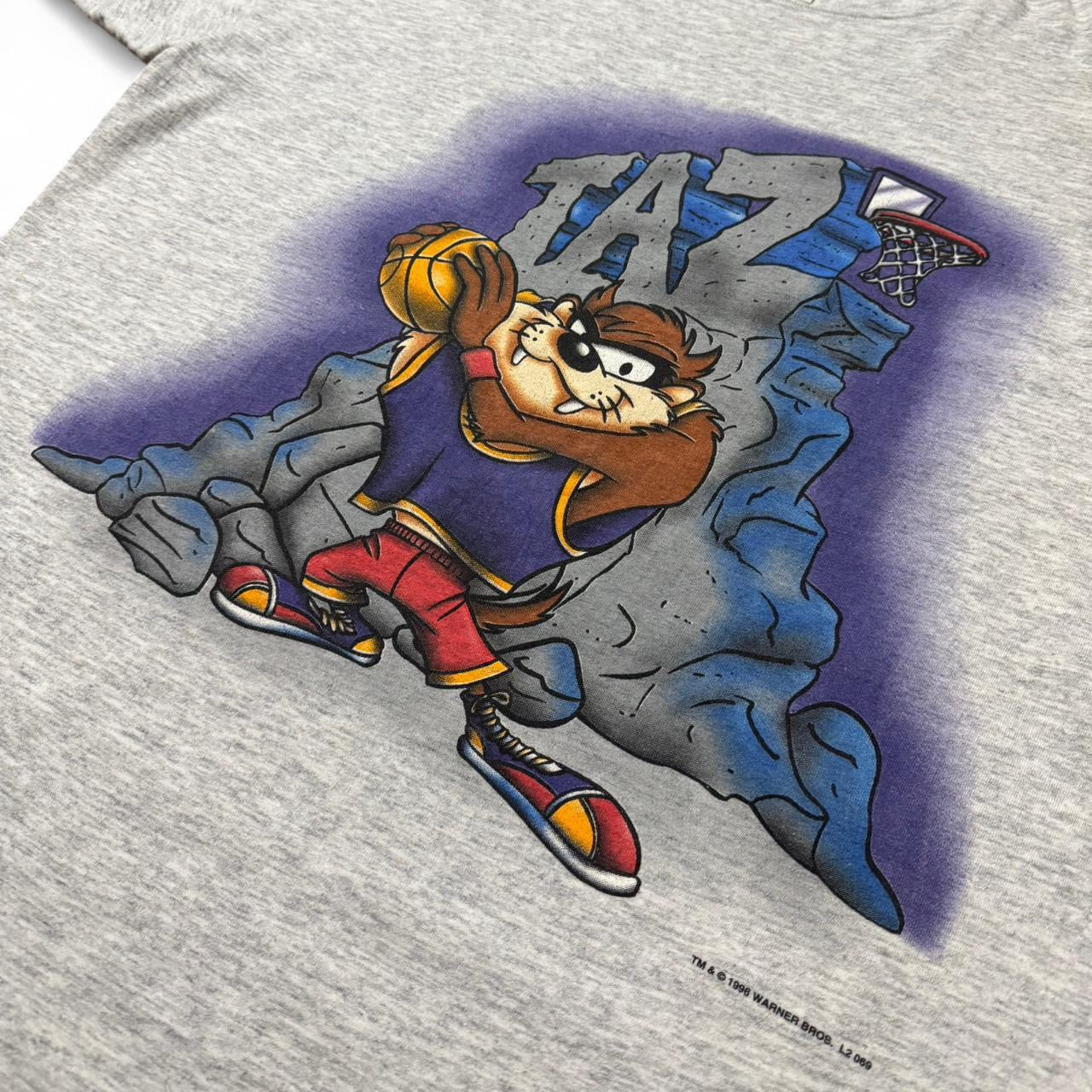 1996 Looney Tunes Tazmanian Devil Basketball Tee