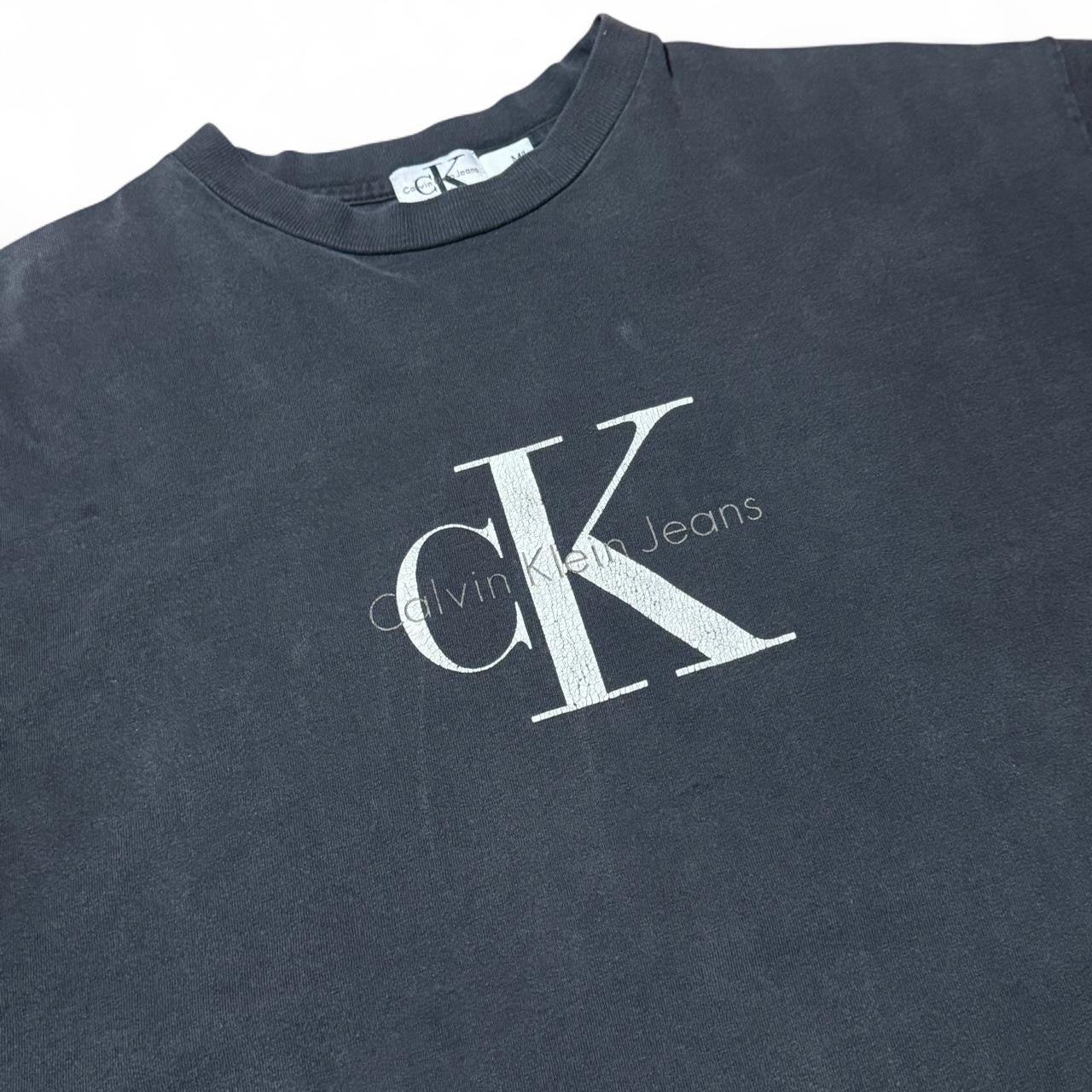 Y2K Calvin Klein Graphic Logo Tee