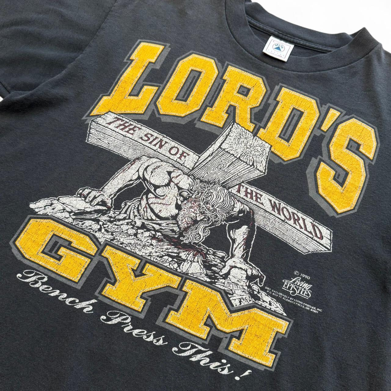 1990 Lords Gym His Pain Your Gain Living Epistles T-Shirt