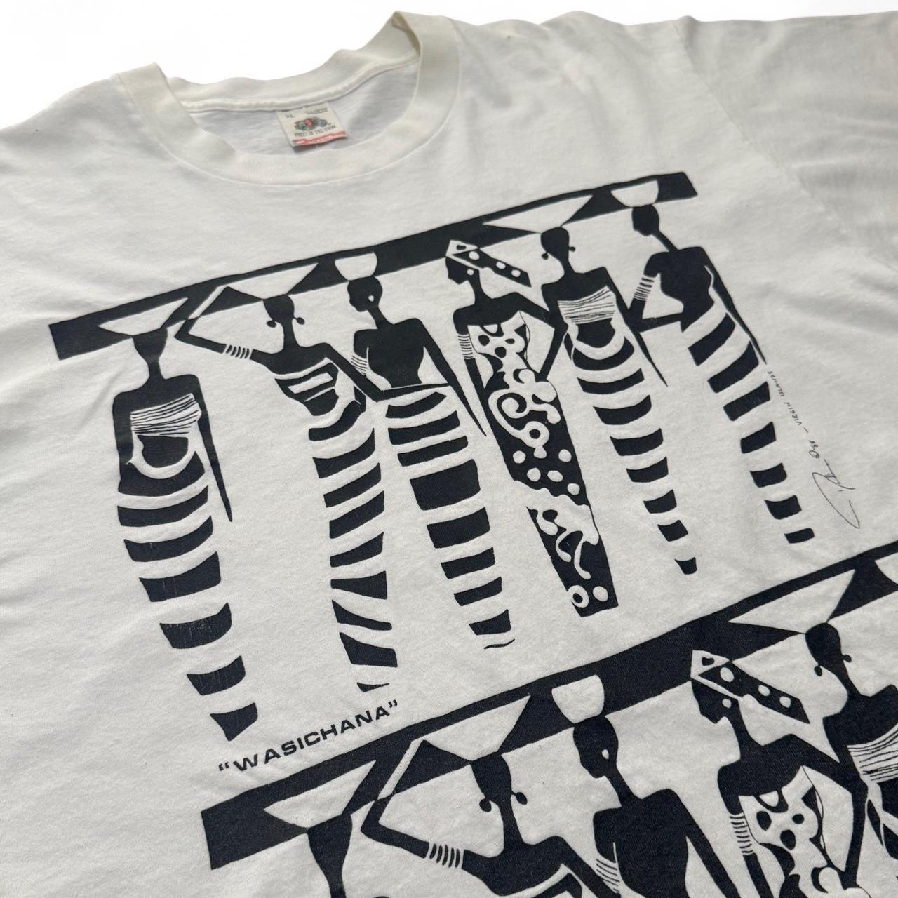 1985 Virgin Islands Swahili ‘Wasichana’ Art Tee